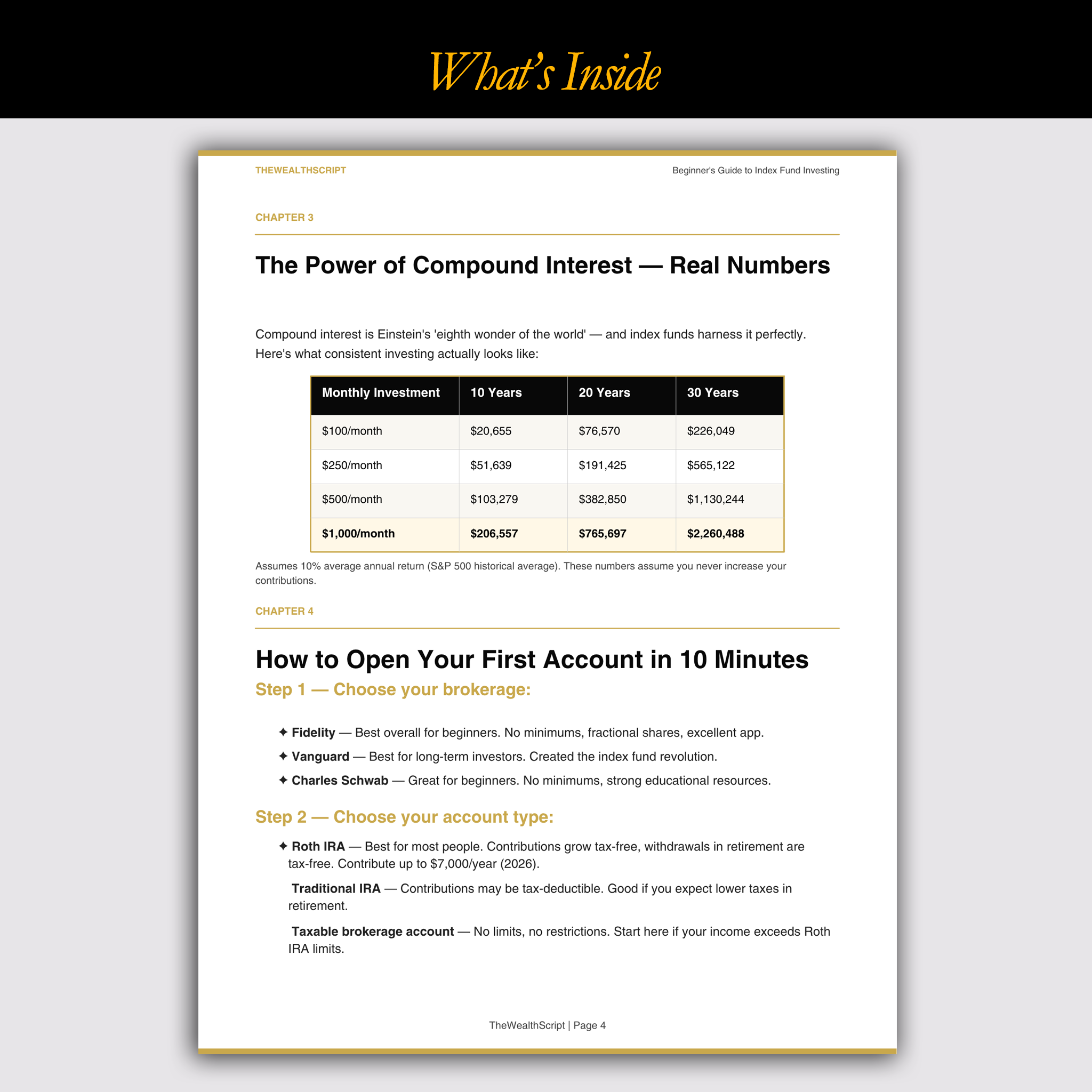 The Beginner's Guide to Index Fund Investing